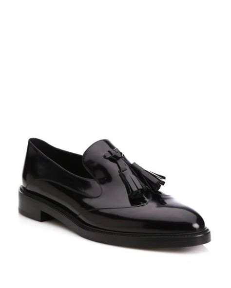 burberry halsmoor patent leather tassel loafers|Burberry Loafers for Women for sale .